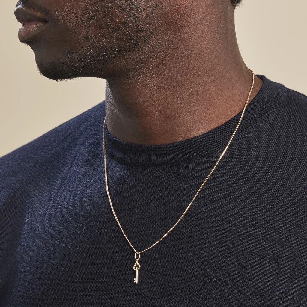 Pendentif Fatilia Clef Coeur Or Jaune – Image 5