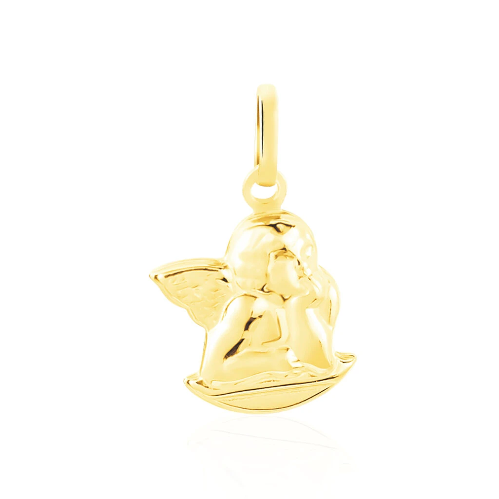 Pendentif Ange Endormi Or Jaune