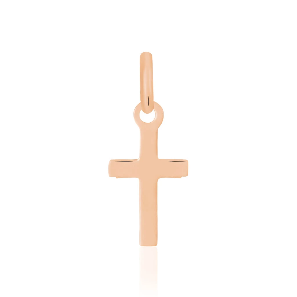 Pendentif Alyssa Croix Or Rose