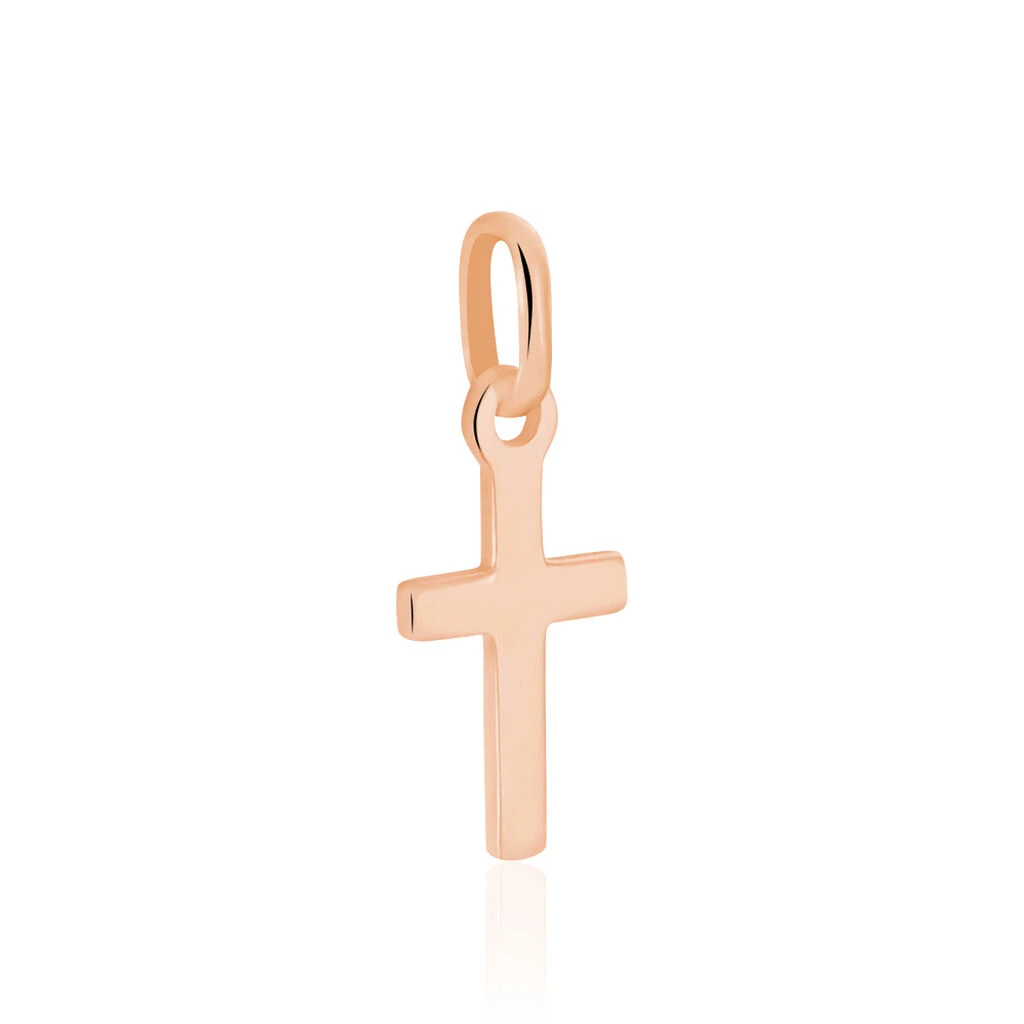 Pendentif Alyssa Croix Or Rose – Image 2