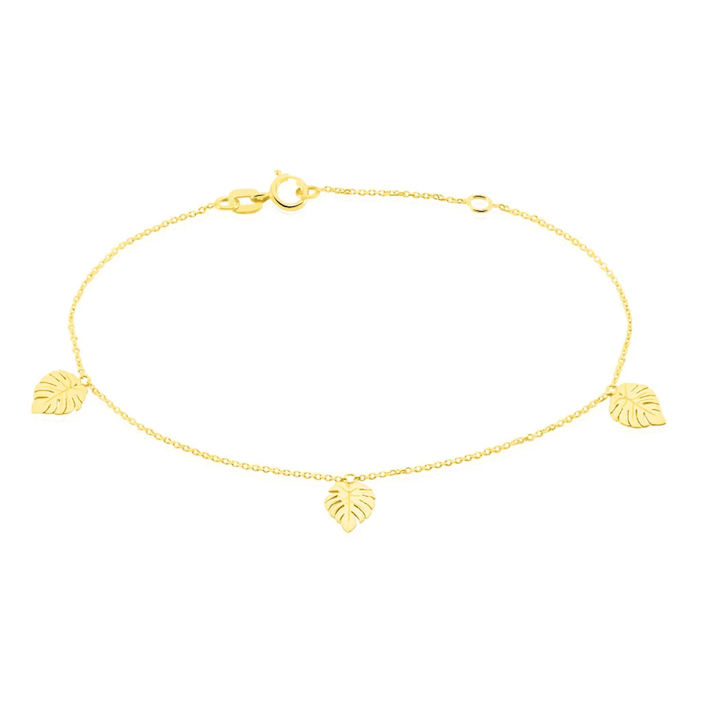 Chaîne De Cheville Siobhan Or Jaune