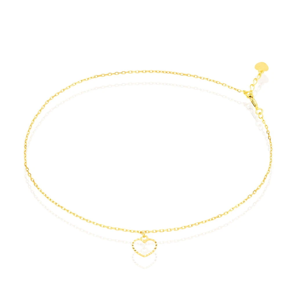 Chaîne De Cheville Samanta Or Jaune