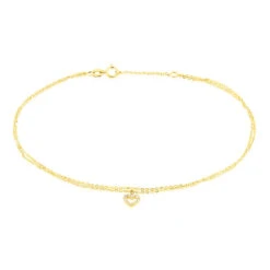 Chaîne De Cheville Salome Or Jaune