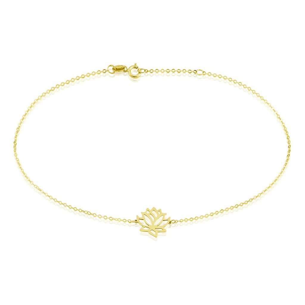 Chaîne De Cheville Or Jaune Nevia