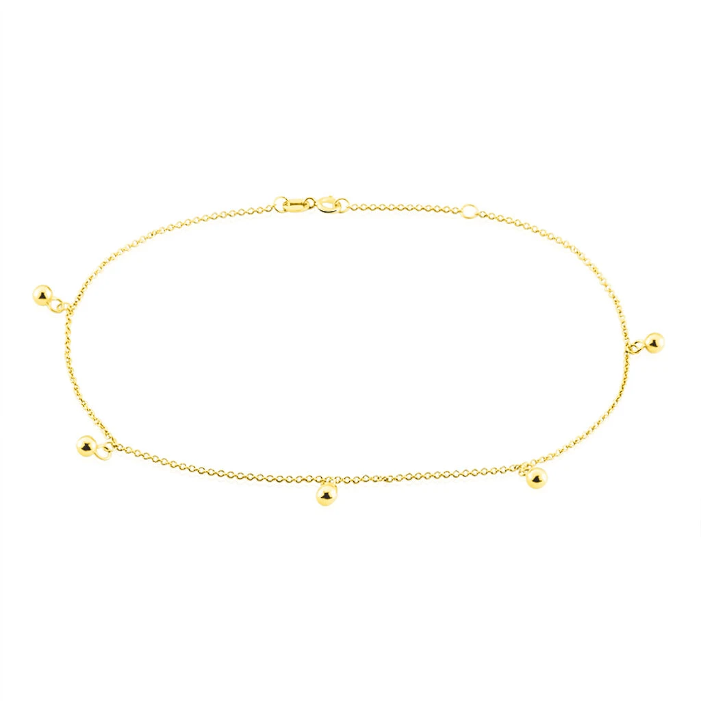 Chaîne De Cheville Bethanie Or Jaune