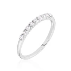 Alliance Eloise Or Blanc Diamant