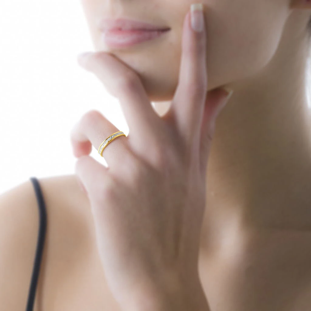 Alliance Laura Ruban Plat Or Bicolore – Image 4