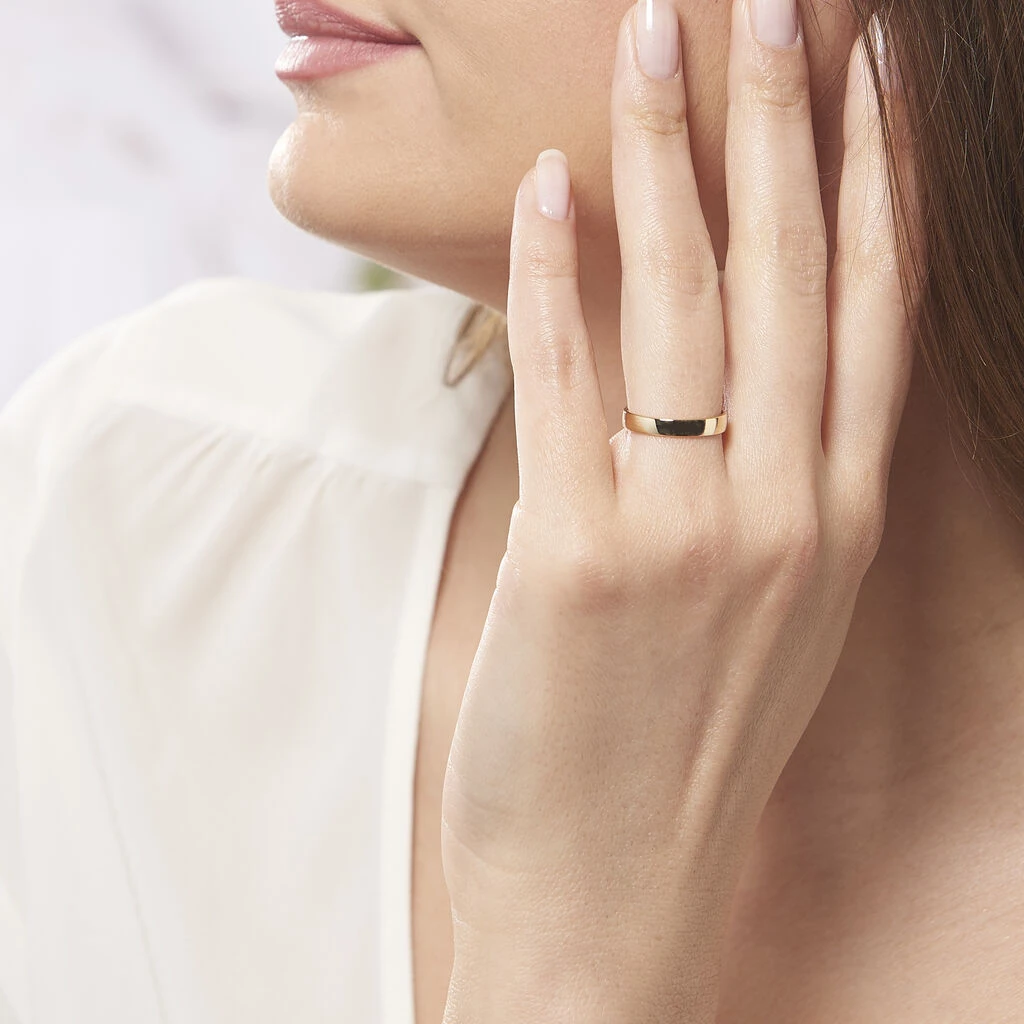 Alliance Julie Ruban Classique Or Jaune – Image 5