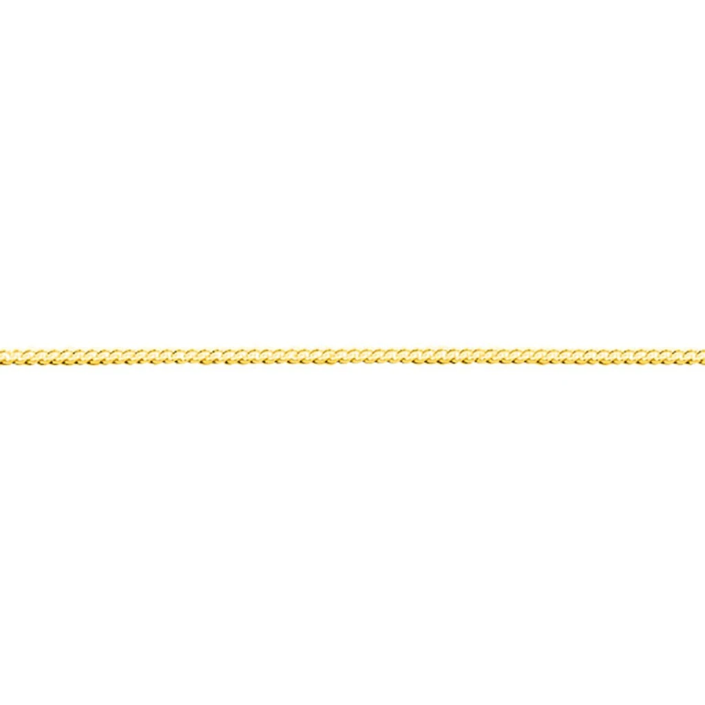 Chaîne Iris Maille Gourmette Or Jaune