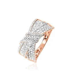 Bague Agnes Or Rose Diamant