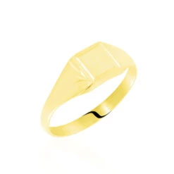 Chevalière Or Jaune