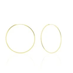 Créoles Muses Or Jaune