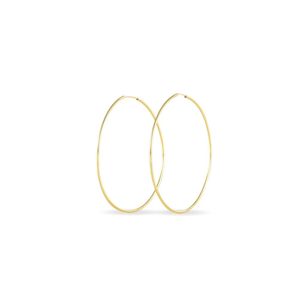 Créoles Muses Or Jaune – Image 2