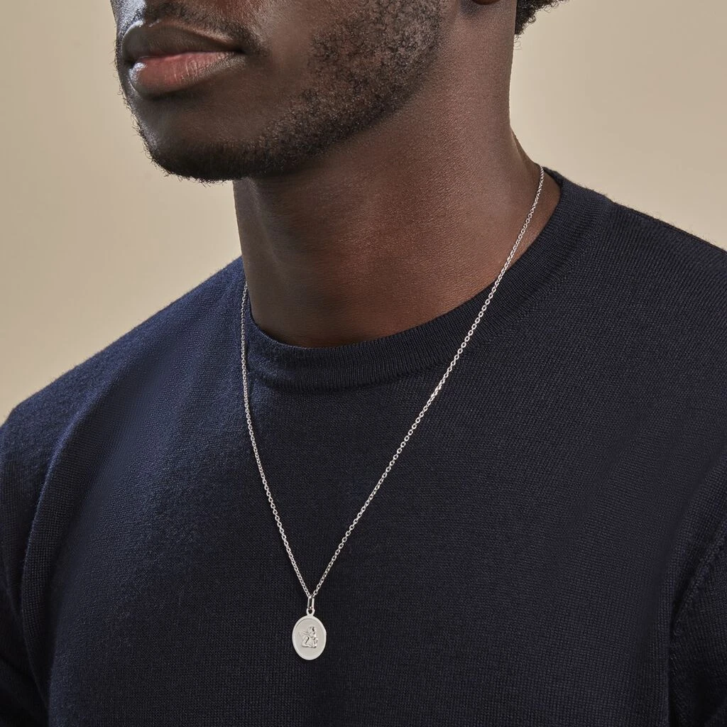 Medaille Or Blanc Hannae – Image 4