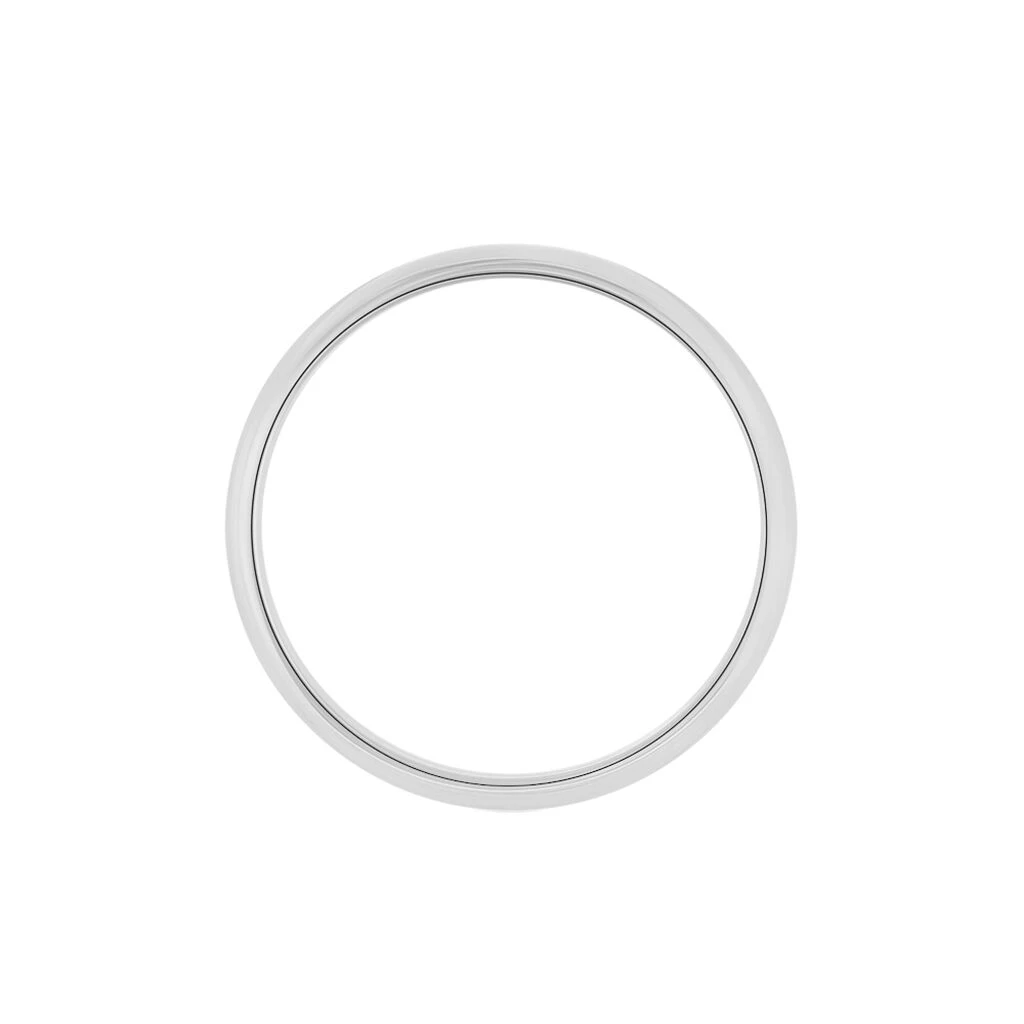 Alliance Aphrodite Demi Jonc Bombe Platine Blanc – Image 3