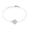 Bracelet Agata Argent Blanc