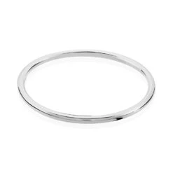 Bracelet Jonc Tabata Argent Blanc