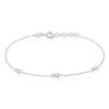 Bracelet Astria Argent Blanc