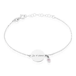 Bracelet Argent Prew Oxyde De Zirconium