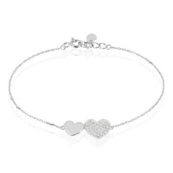 Bracelet Betti Argent Blanc Oxyde De Zirconium