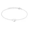 Bracelet Argent Shelan Oxydes De Zirconium