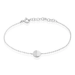 Bracelet Argent Viviano Oxydes De Zirconium