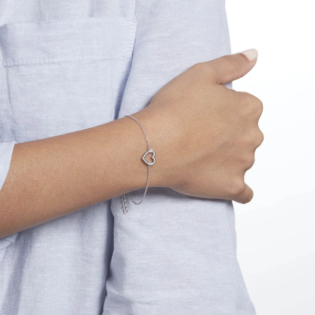 Bracelet Quintin Argent Oxyde De Zirconium – Image 3