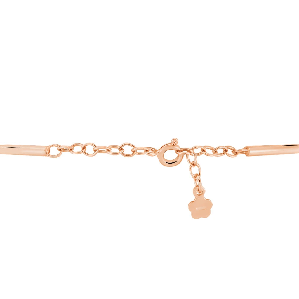 Bracelet Jonc Lael Argent Rose – Image 2