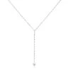 Collier Aron Argent Blanc Perle De Culture Blanc