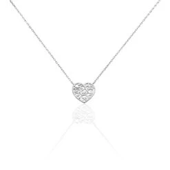 Collier Aelaig Argent Blanc