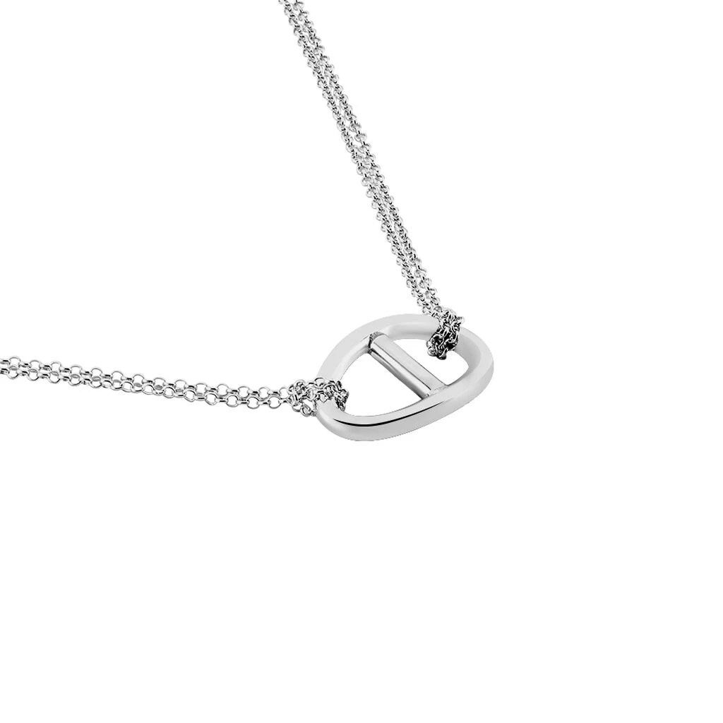 Collier Abdon Argent Blanc – Image 2