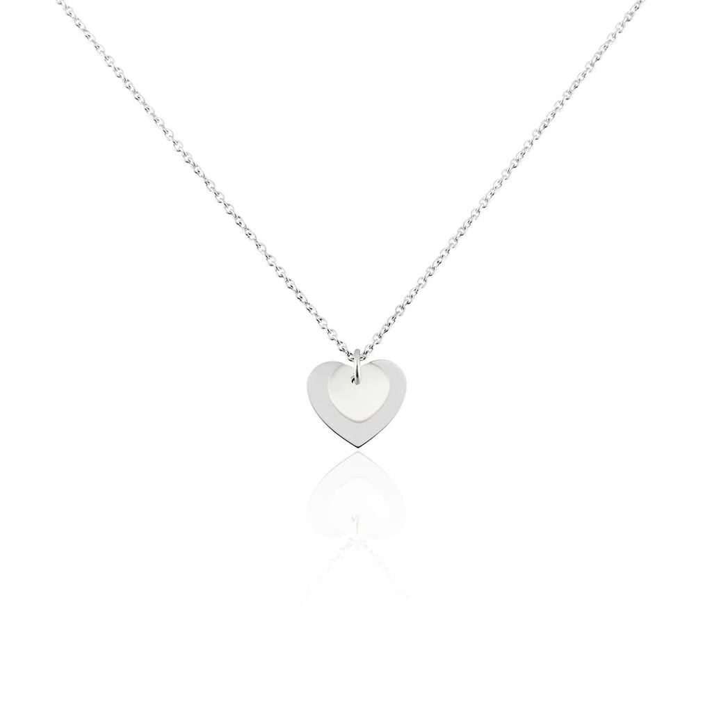 Collier Argent Blanc Ikaria Nacre