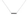 Collier Elianna Argent Blanc Oxyde De Zirconium