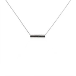 Collier Elianna Argent Blanc Oxyde De Zirconium