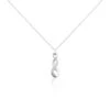 Collier Ayhan Argent Blanc Oxyde De Zirconium