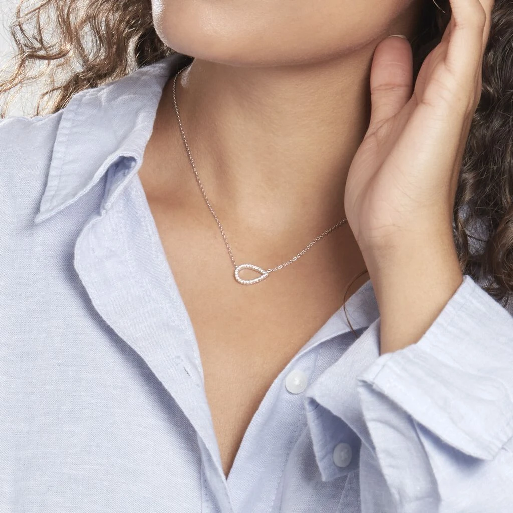 Collier Gisberte Argent Oxyde – Image 4