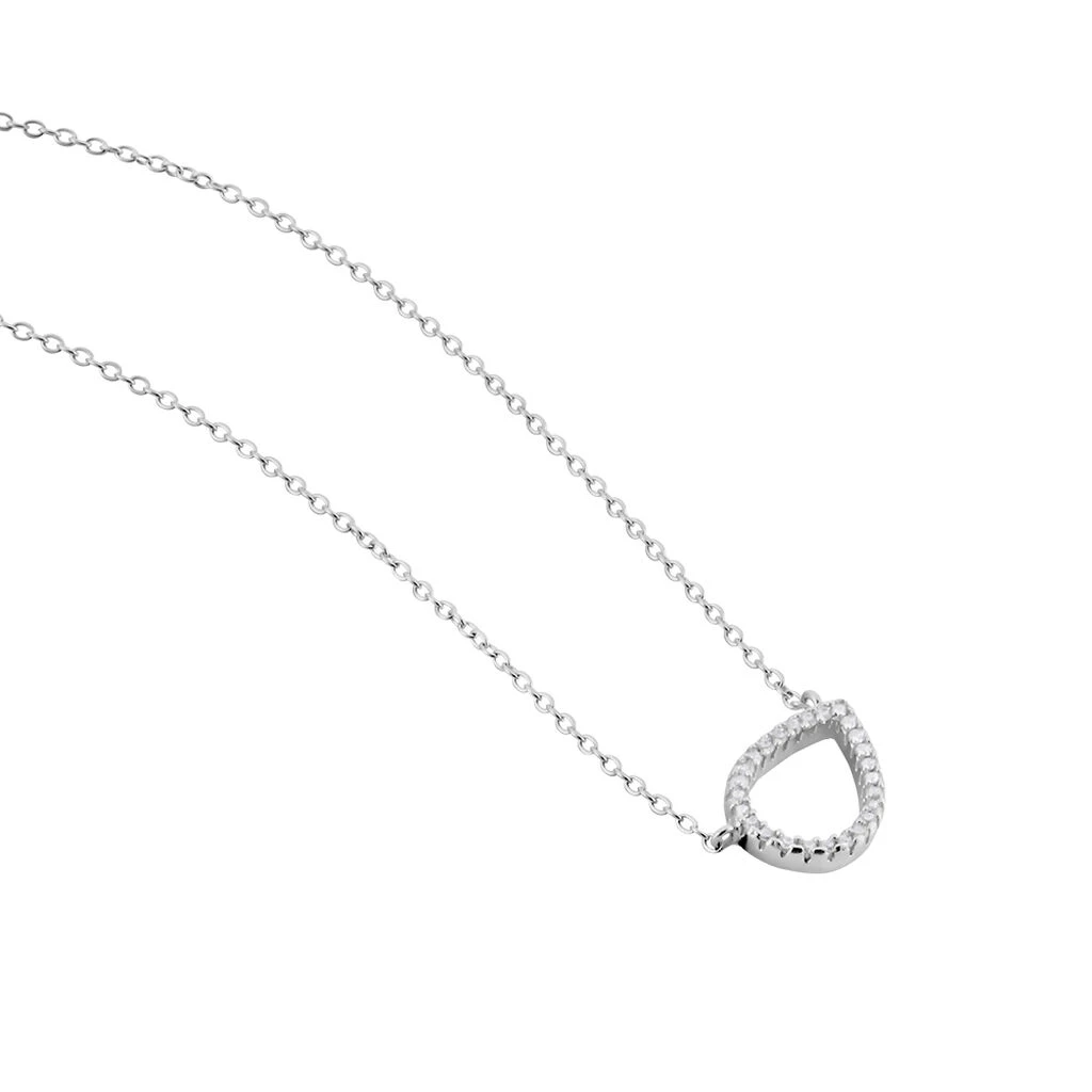 Collier Gisberte Argent Oxyde – Image 2
