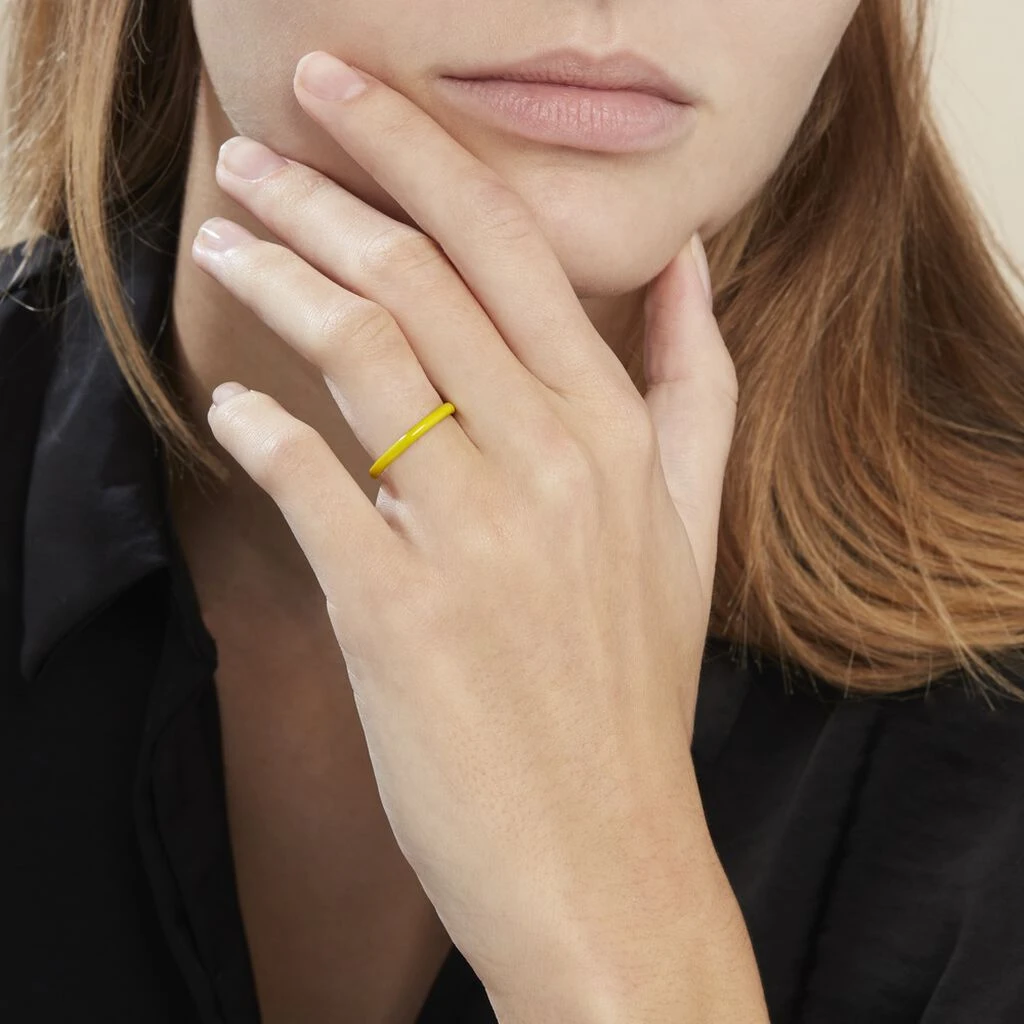 Bague Argent Blanc Samba – Image 5