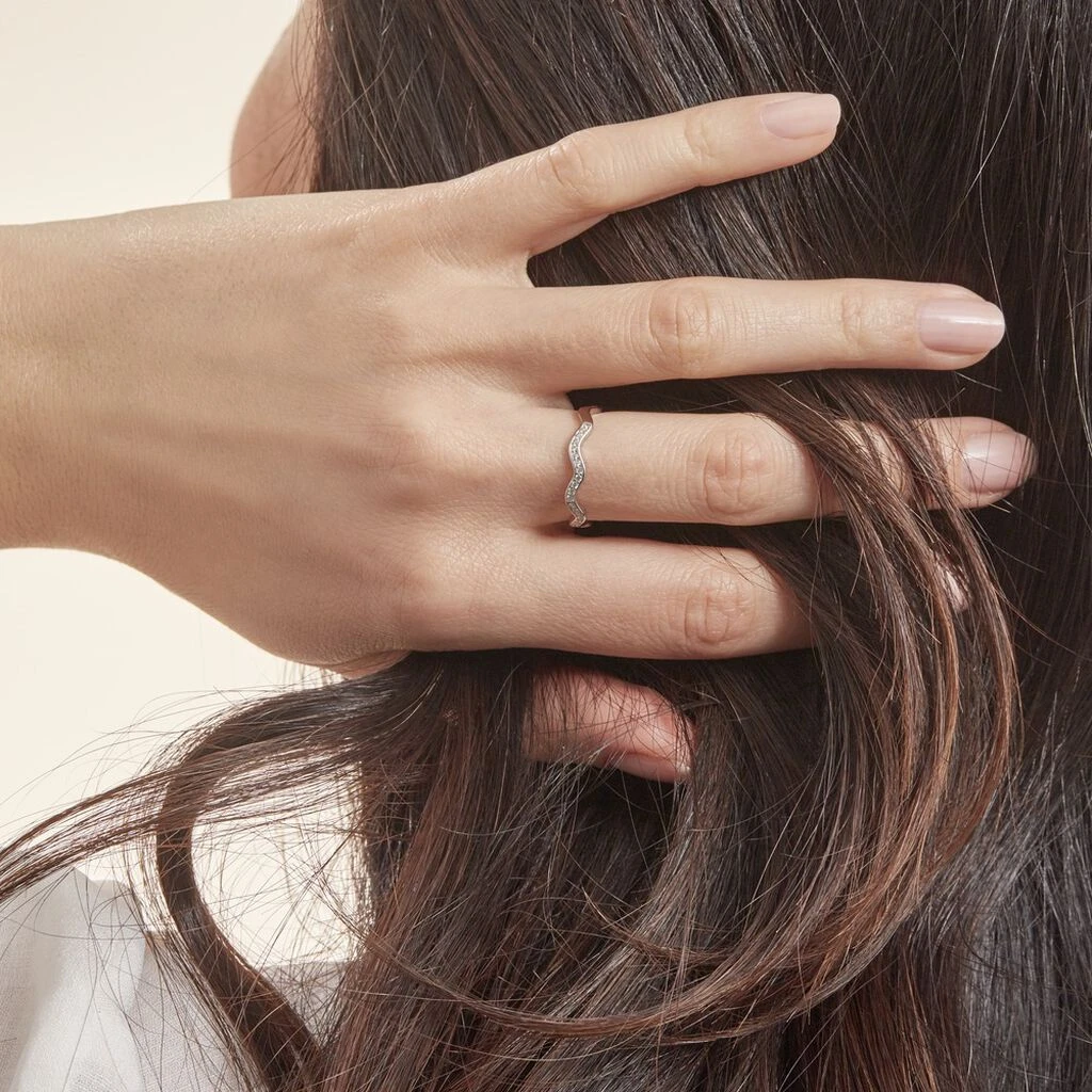 Bague Jasmyn Argent Blanc Oxyde De Zirconium – Image 6