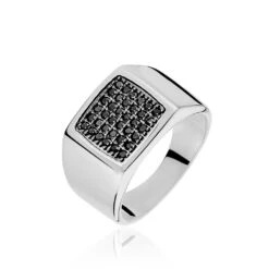 Bague Otylia Argent Blanc Oxyde De Zirconium
