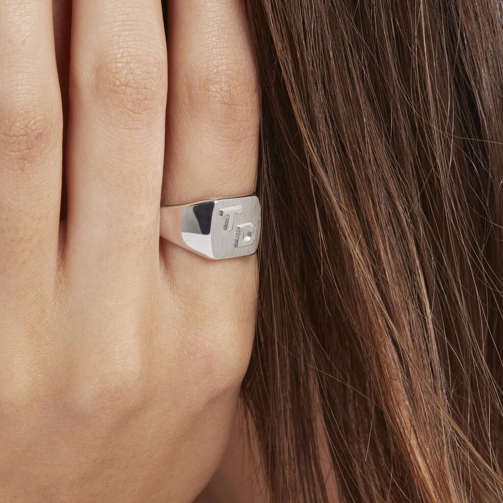 Chevaliere Argent Gringoire Carree – Image 6