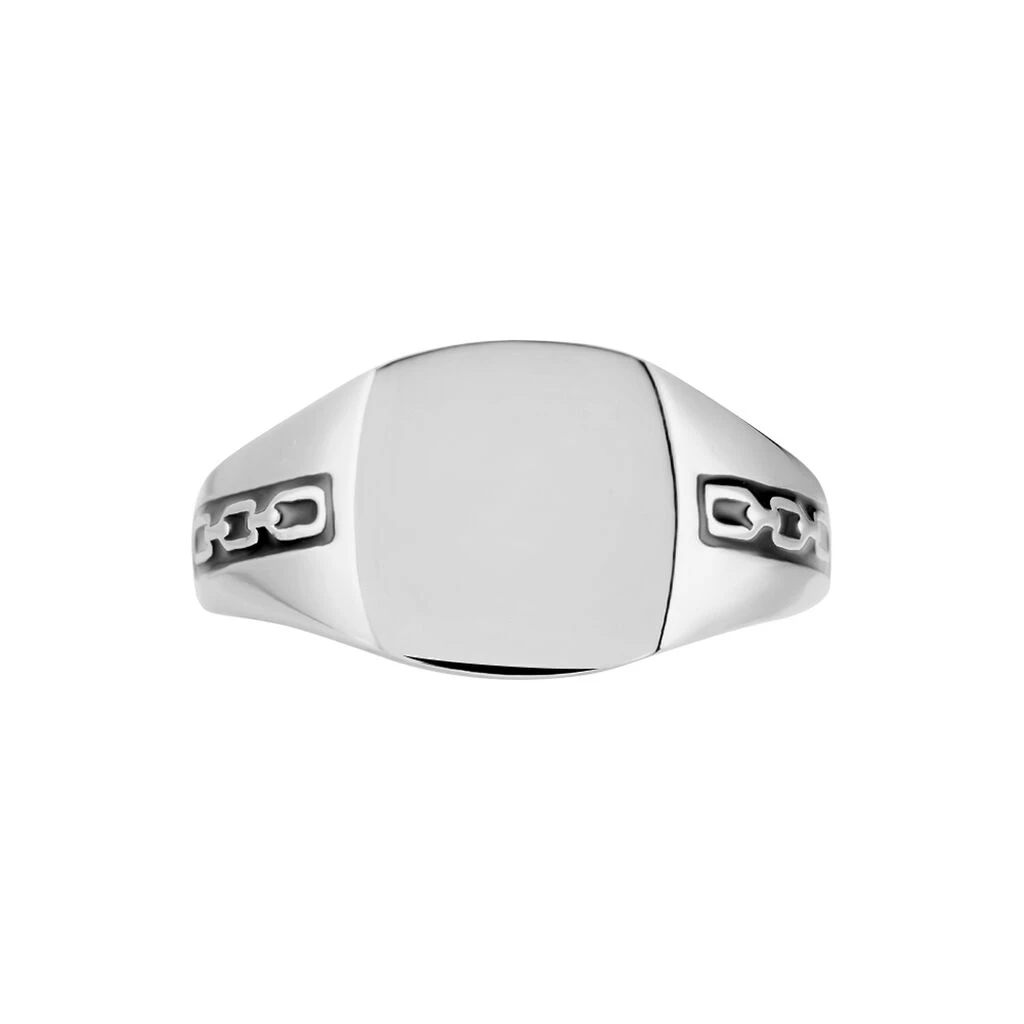 Chevaliere Argent Blanc Tarek – Image 2