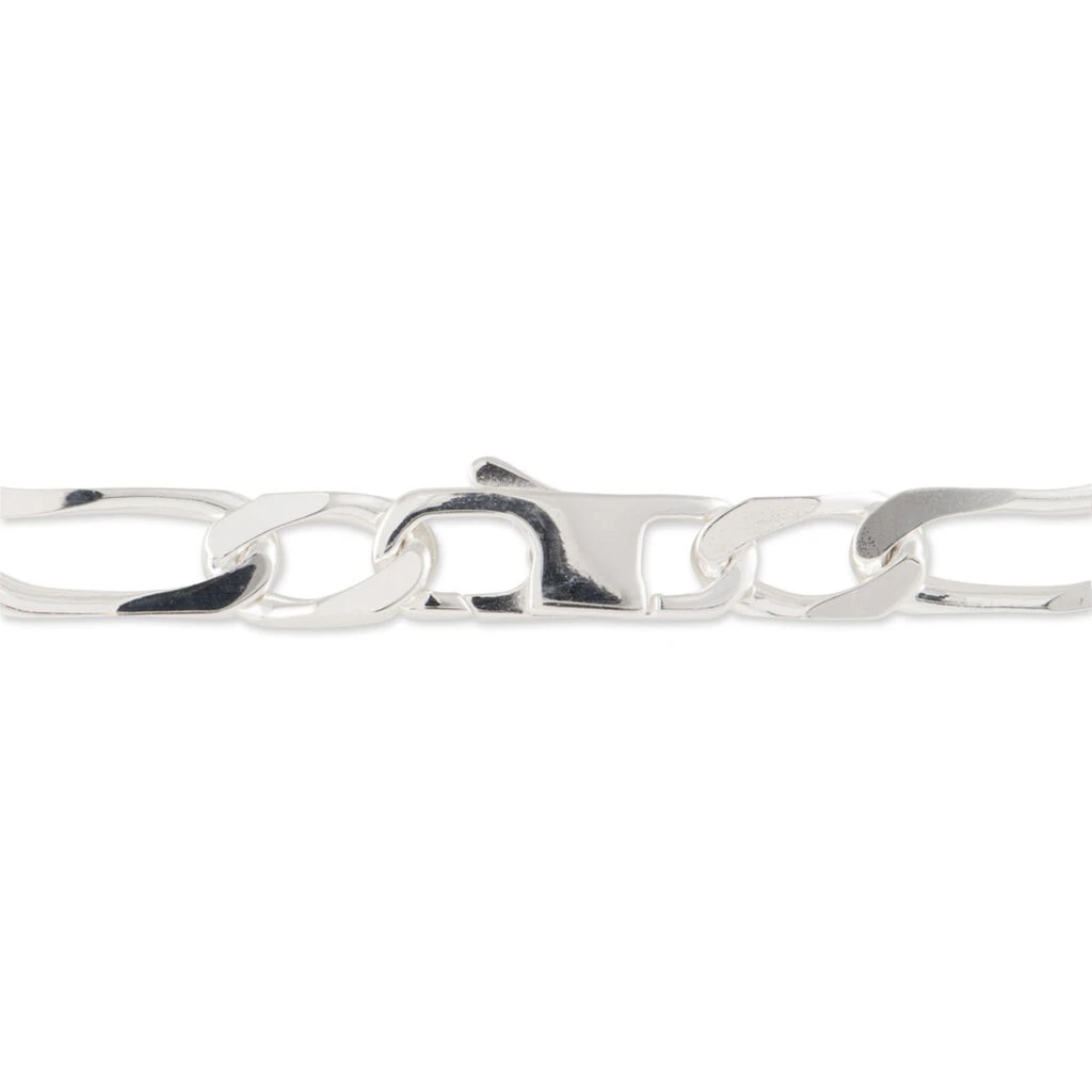 Bracelet Identité Vila Maille Alternee 1/2 Argent Blanc – Image 3