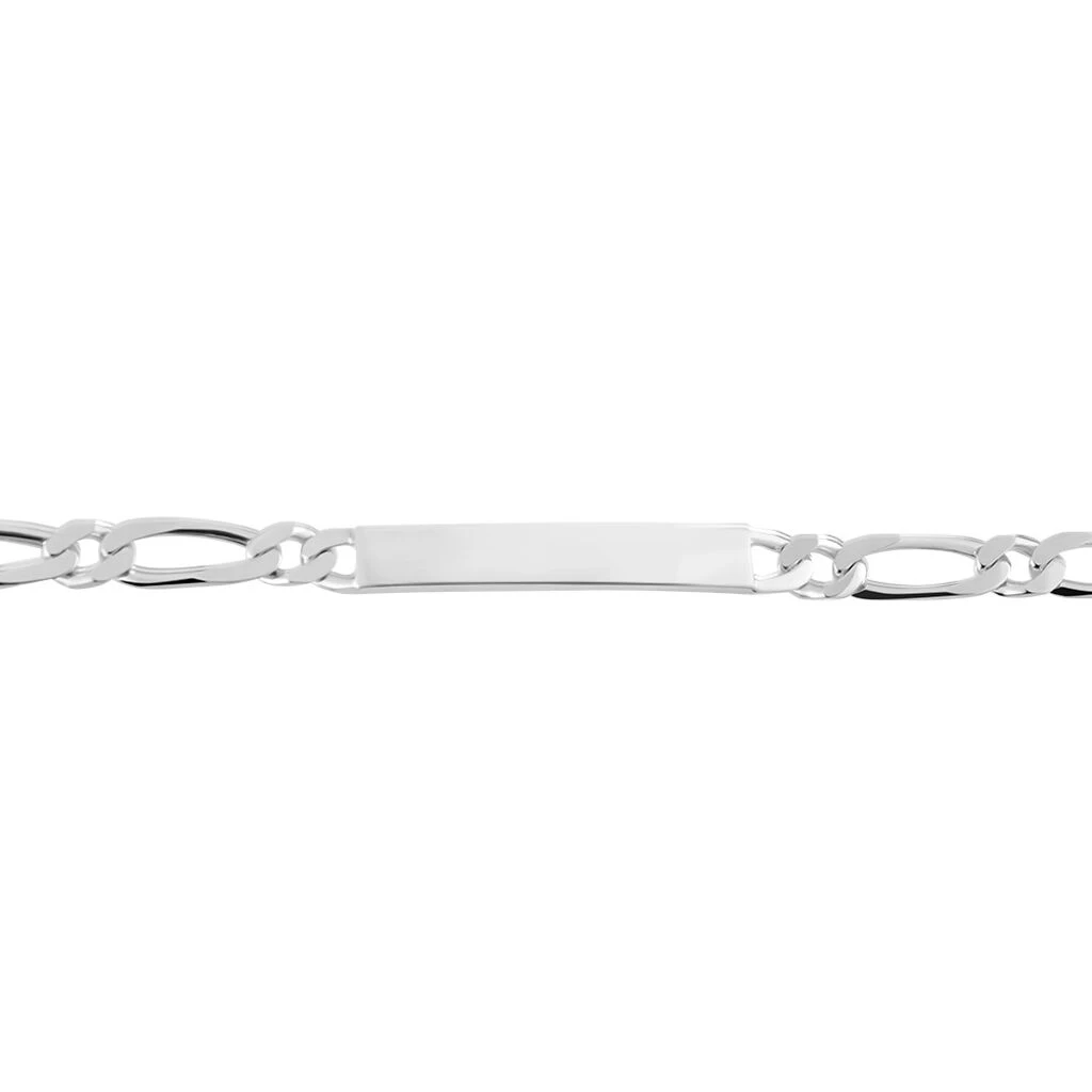 Bracelet Identité Anilo Argent Blanc – Image 2