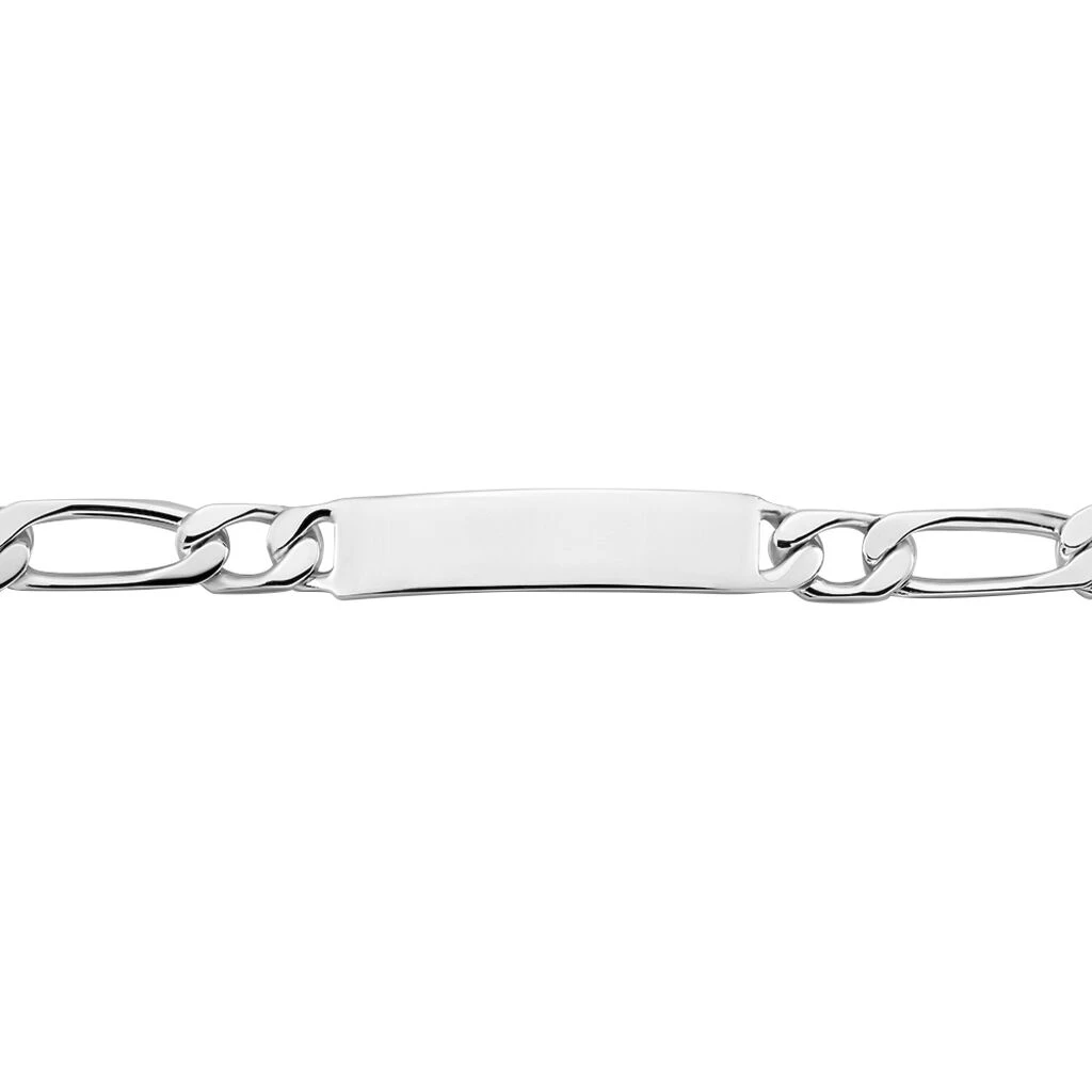 Bracelet Identité Argent Blanc Vila – Image 2