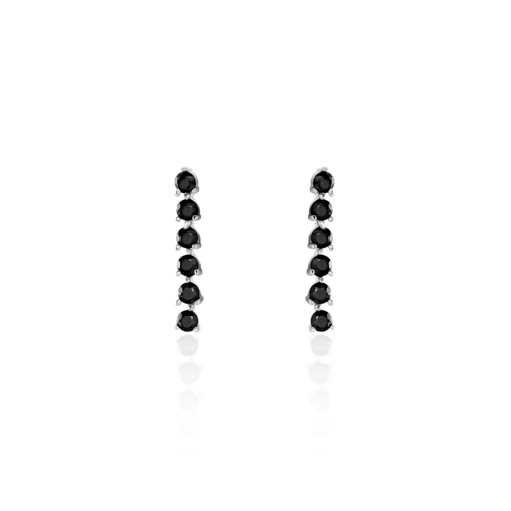 Bijoux D'oreilles Gastoun Argent Oxyde