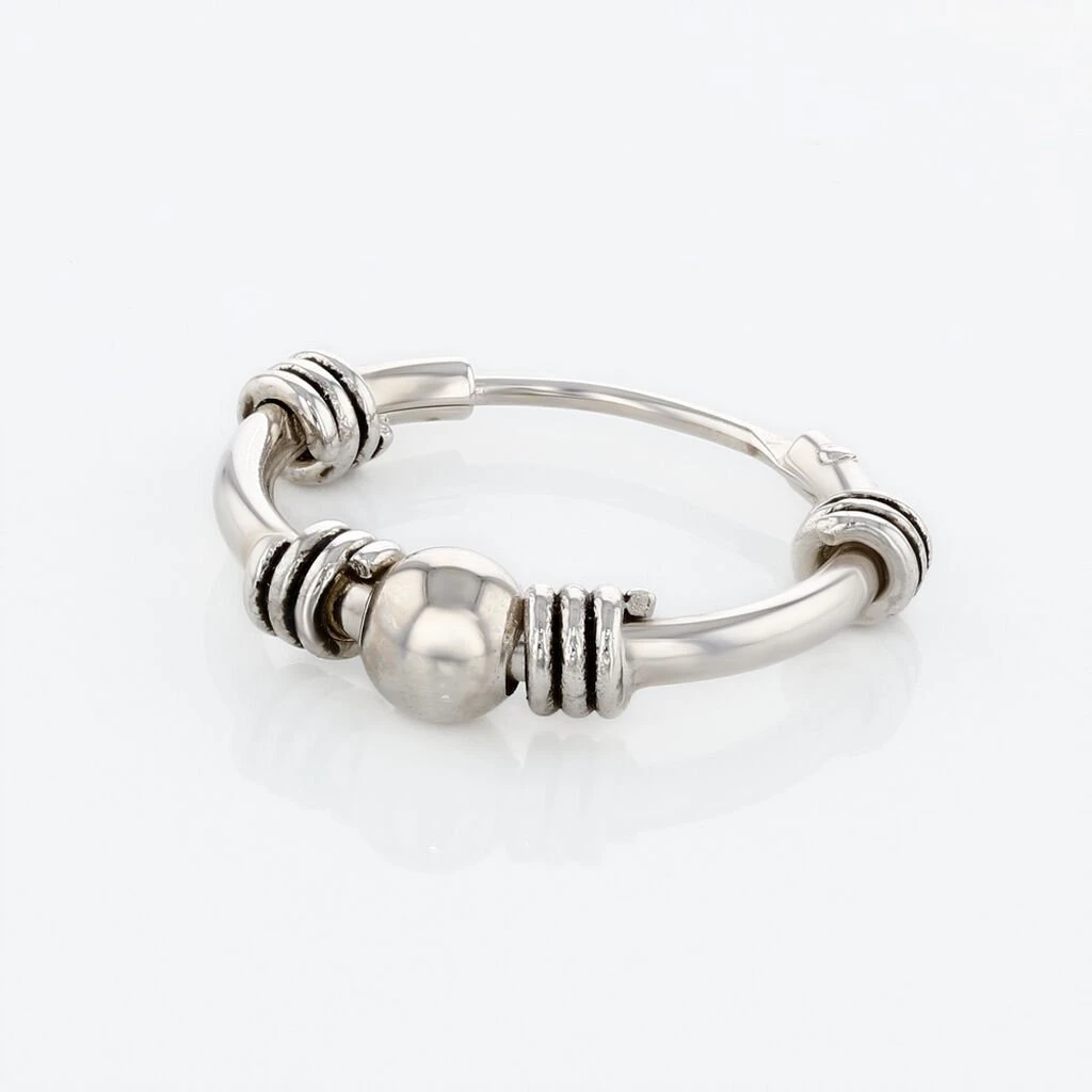 Créole Unitaire Ian Argent Blanc – Image 3