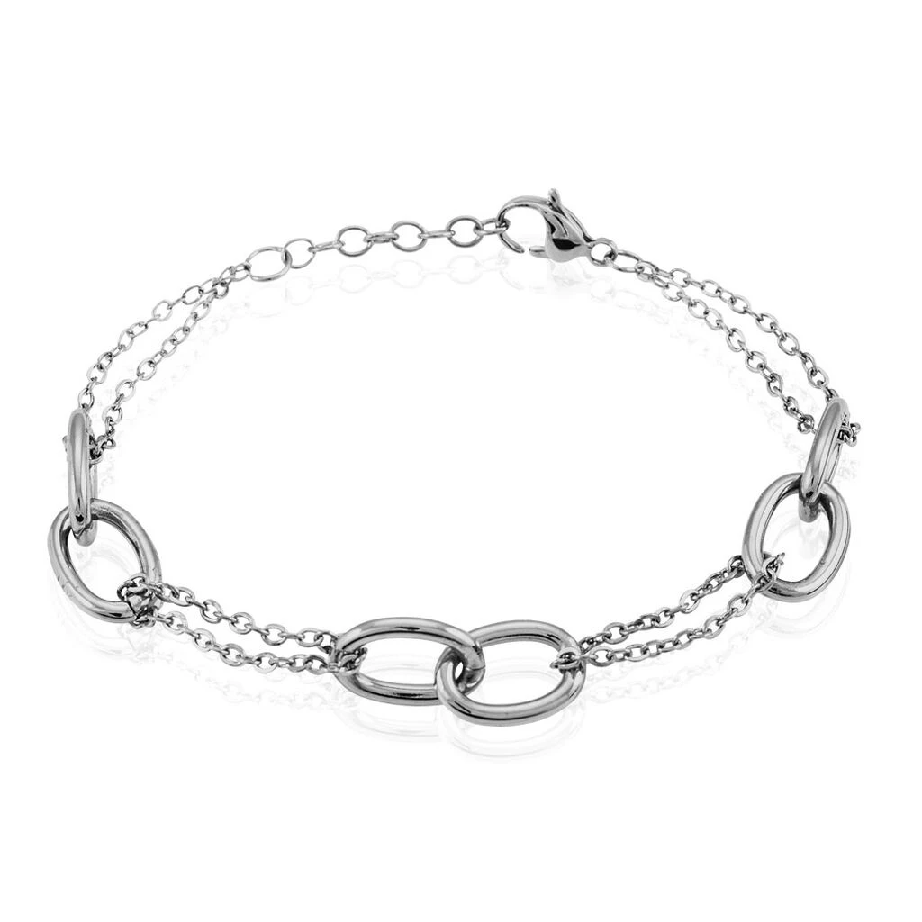 Bracelet Dalya Acier Blanc