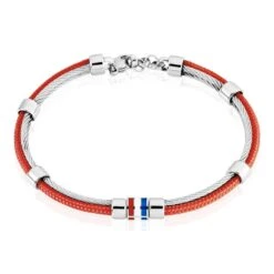 Bracelet Acier Blanc Jacquou