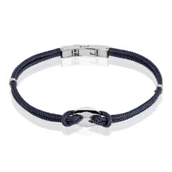 Bracelet Fabrice Acier Blanc